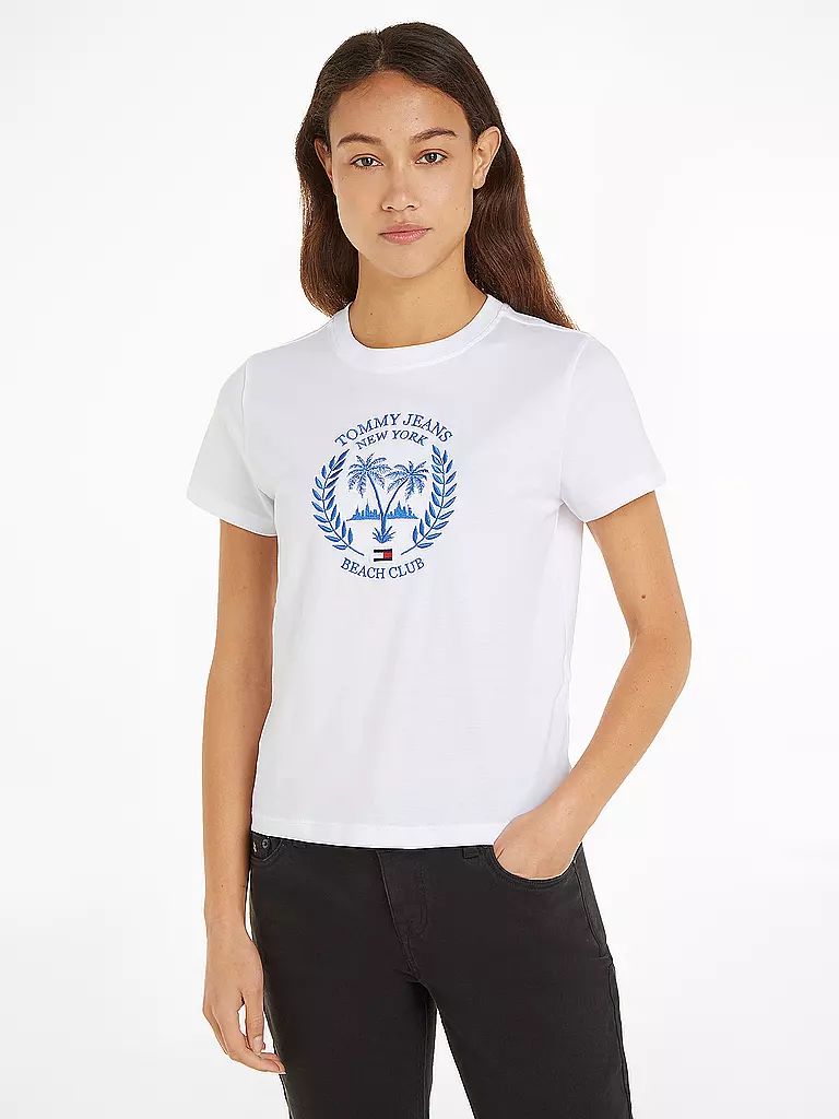 TOMMY JEANS T-Shirt  weiss