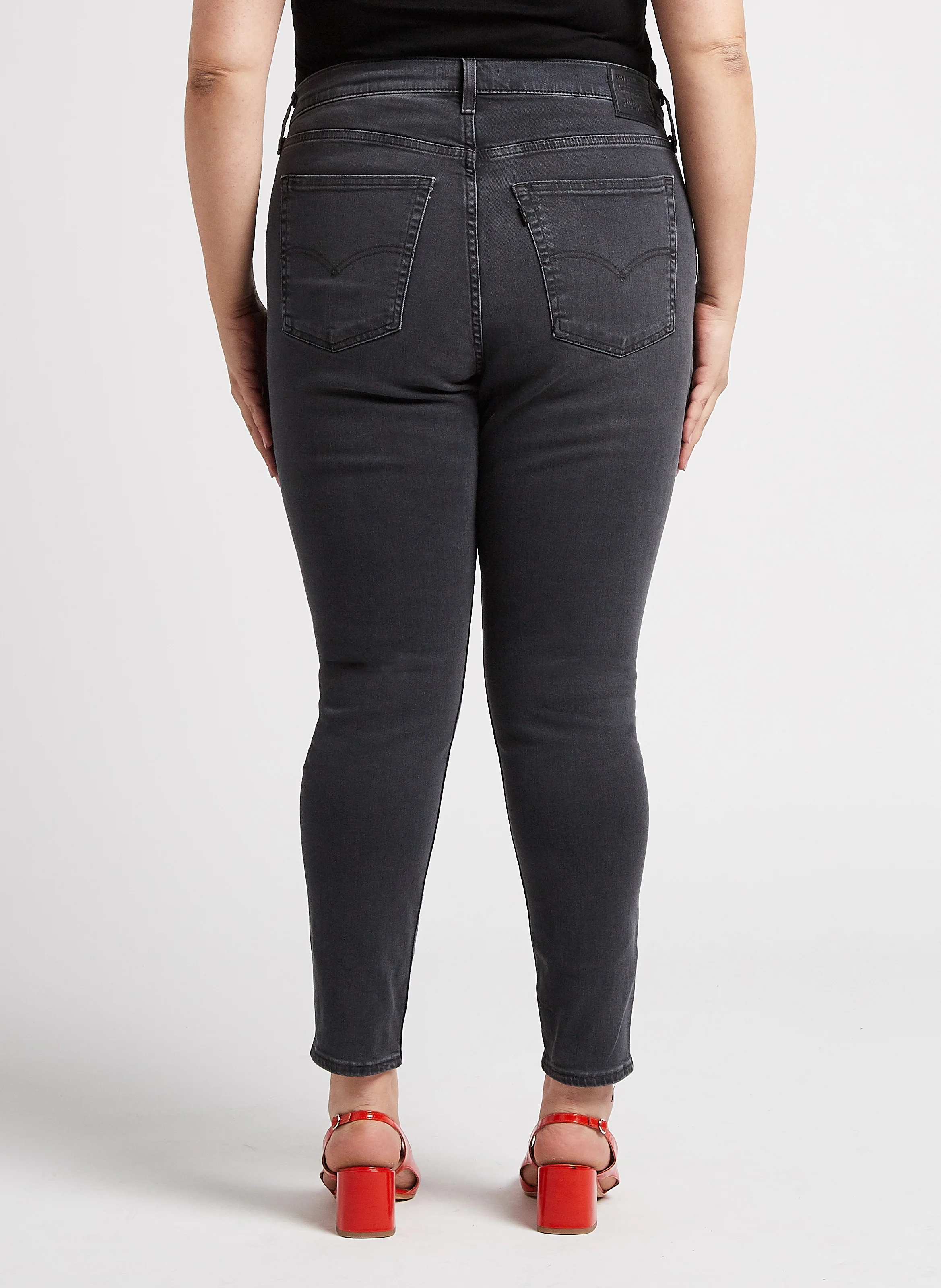 721 PL HI RISE SKINNY - Jean skinny taille haute | Noir