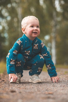 Lindberg Luleå Fleecedress, Dark Teal