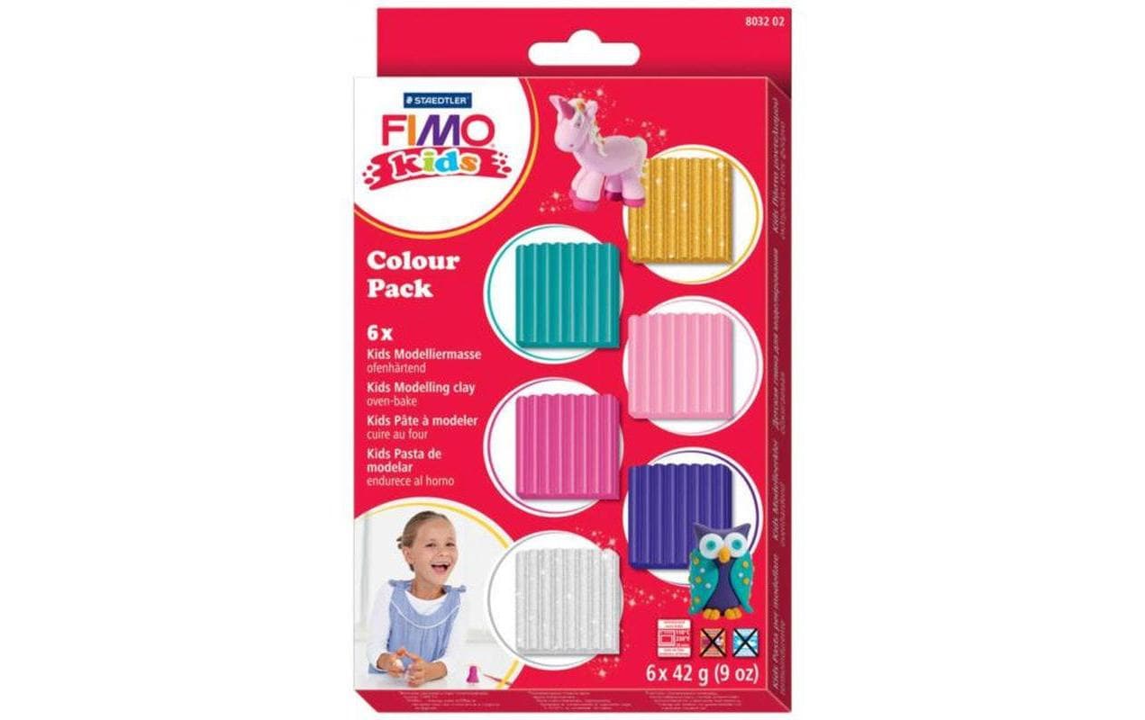 Modellier-Set 6er Pack GirlieOfenhärtende Modelliermasse