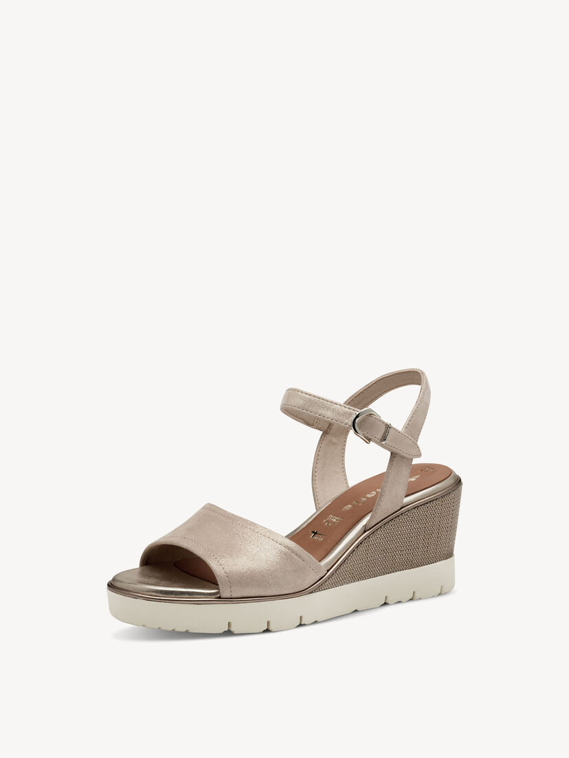 Leren Sandaaltje - beige