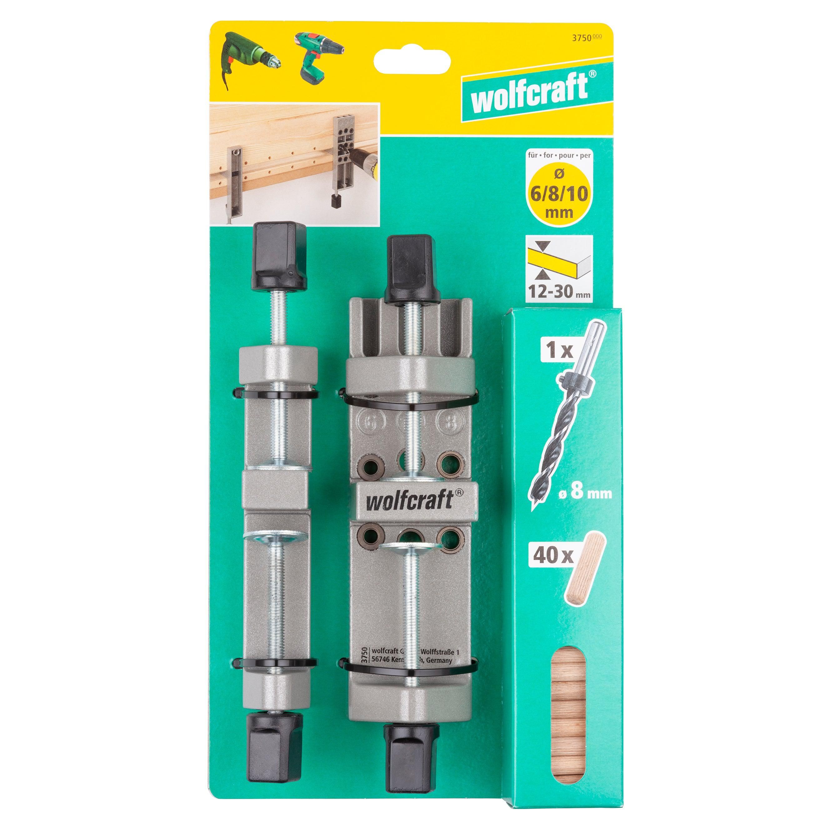 Wolfcraft Deuvelset 8mm 44-delig - 3750000