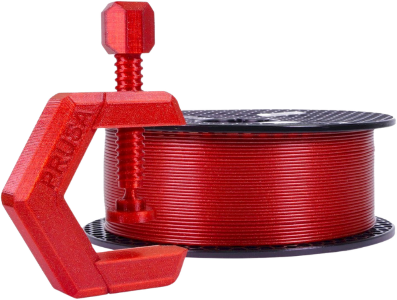 Prusa  Prusament PETG Carmine Red (NFC), 1,75 mm / 1000 g    Vielseitiges PETG Filament in Carmine Red
