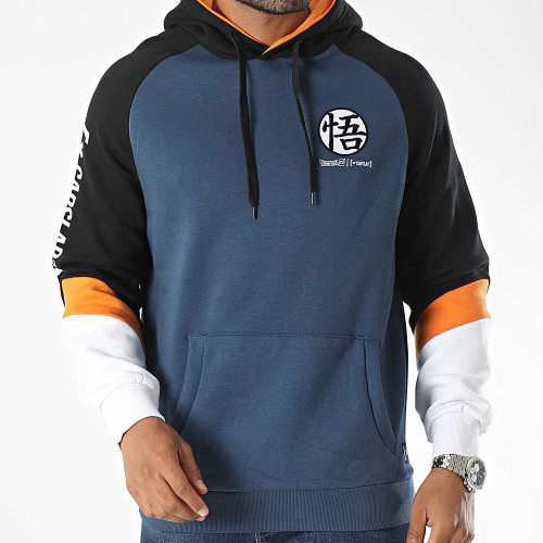 Sweat Capuche Kameha Bleu Marine Noir Blanc