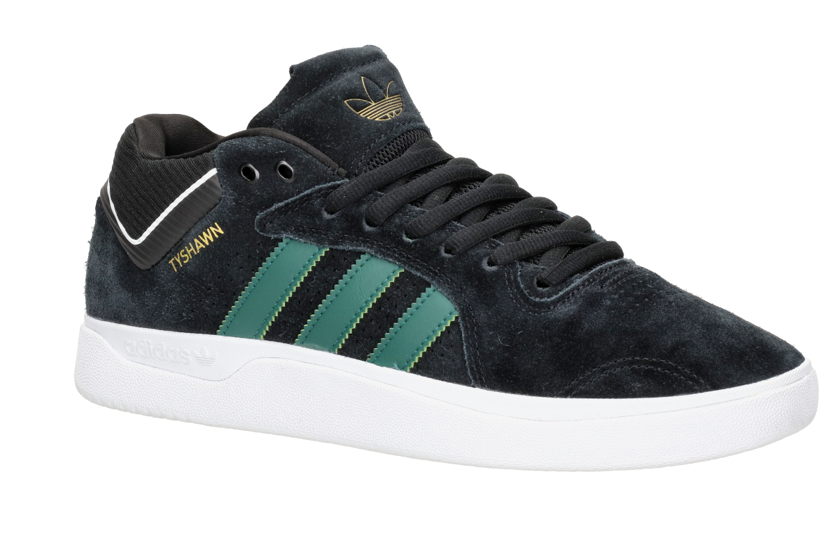 adidas Skateboarding Tyshawn Schuh (core black green white)