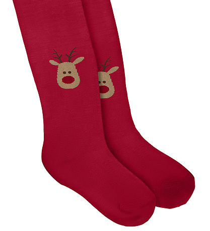 Name It trømpebukser - NmfVichristmas - 2-pak - Dark Sapphire/J
