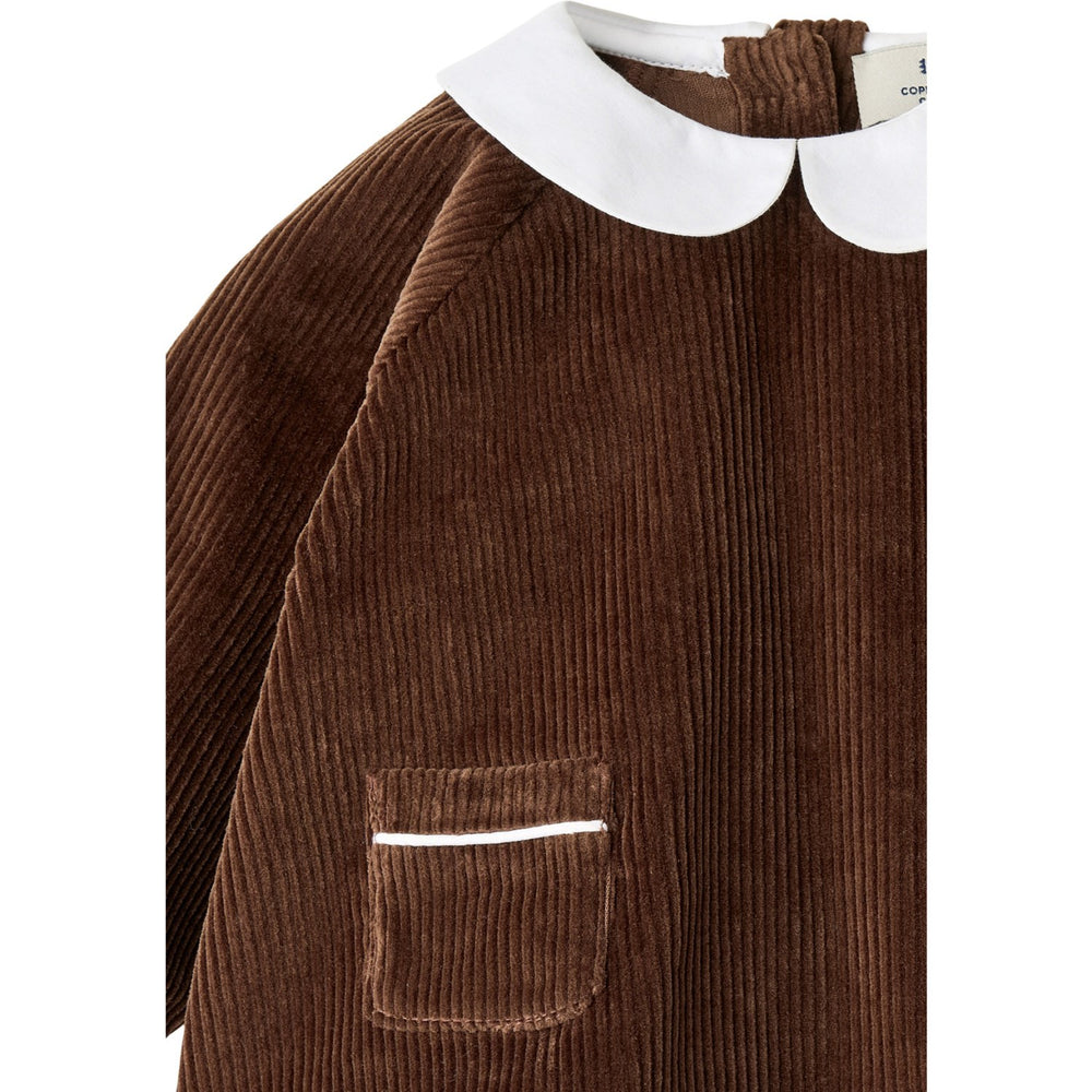 Køb COPENHAGEN COLORS Dk.Brown Comb. Corduroy Baby Sæt W. Krave