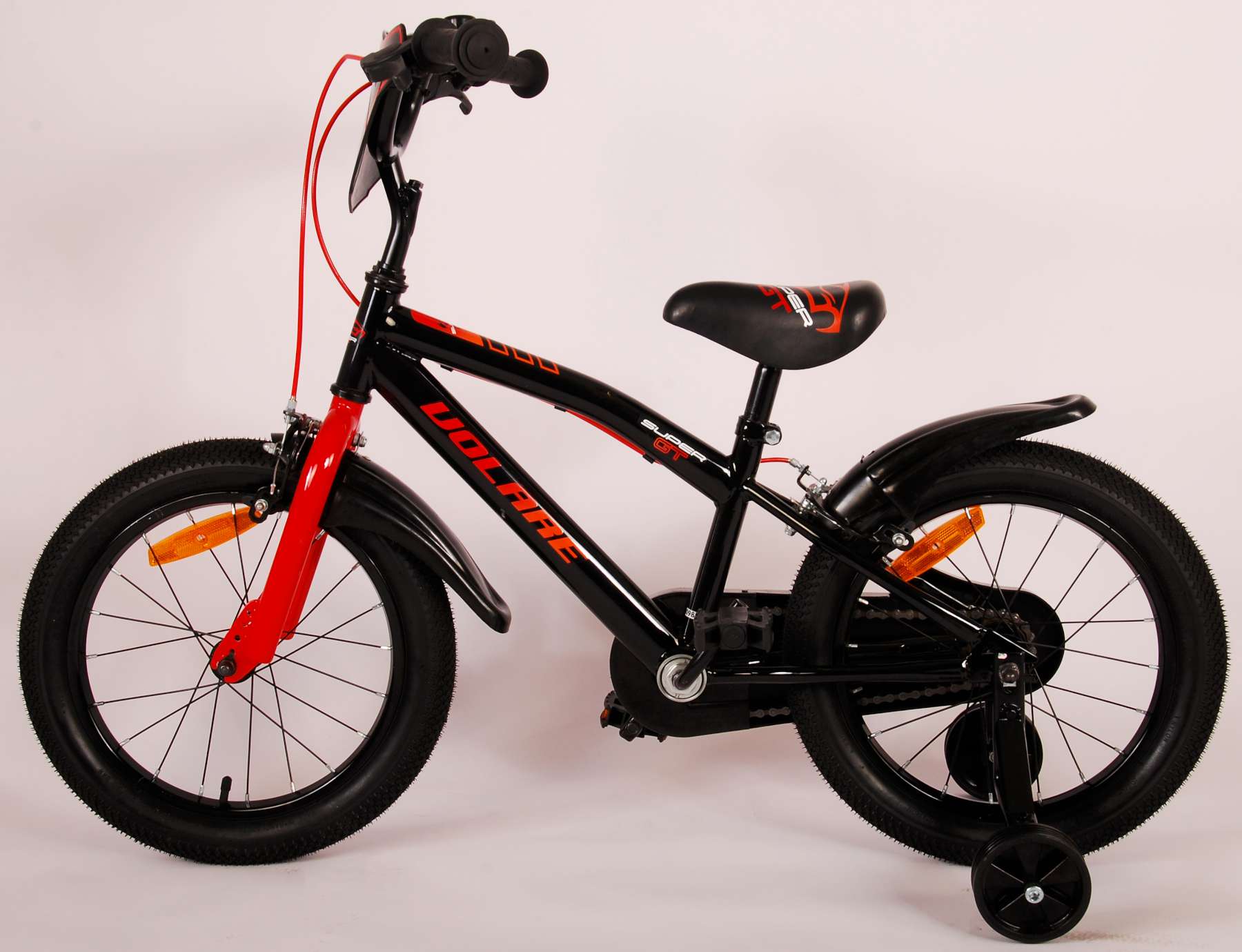 TPFSports Super GT Kinderfahrrad - Jungen - 16 Zoll - Rücktritt + Handbremse - Blau