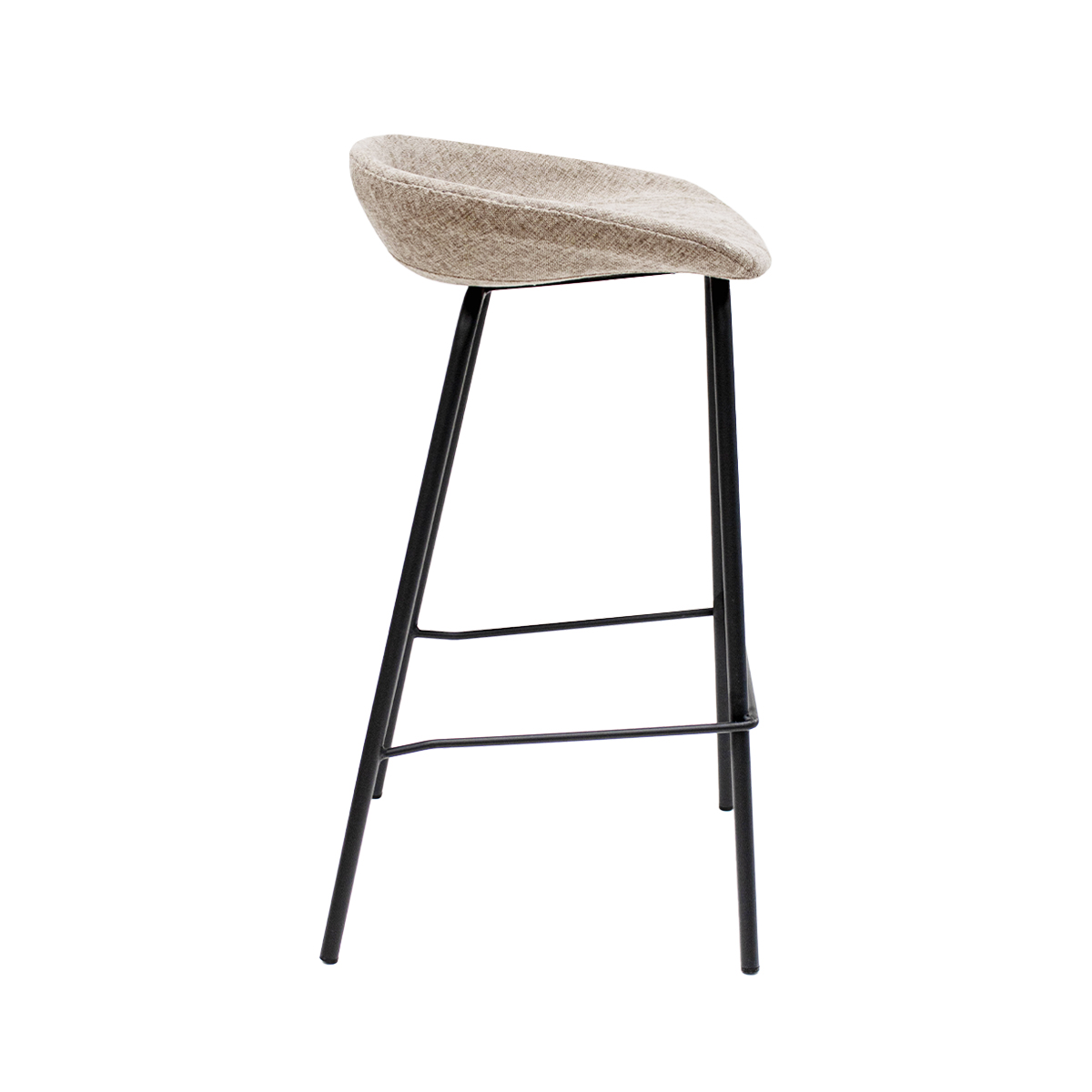 Kick barkruk Riga H70 cm taupe