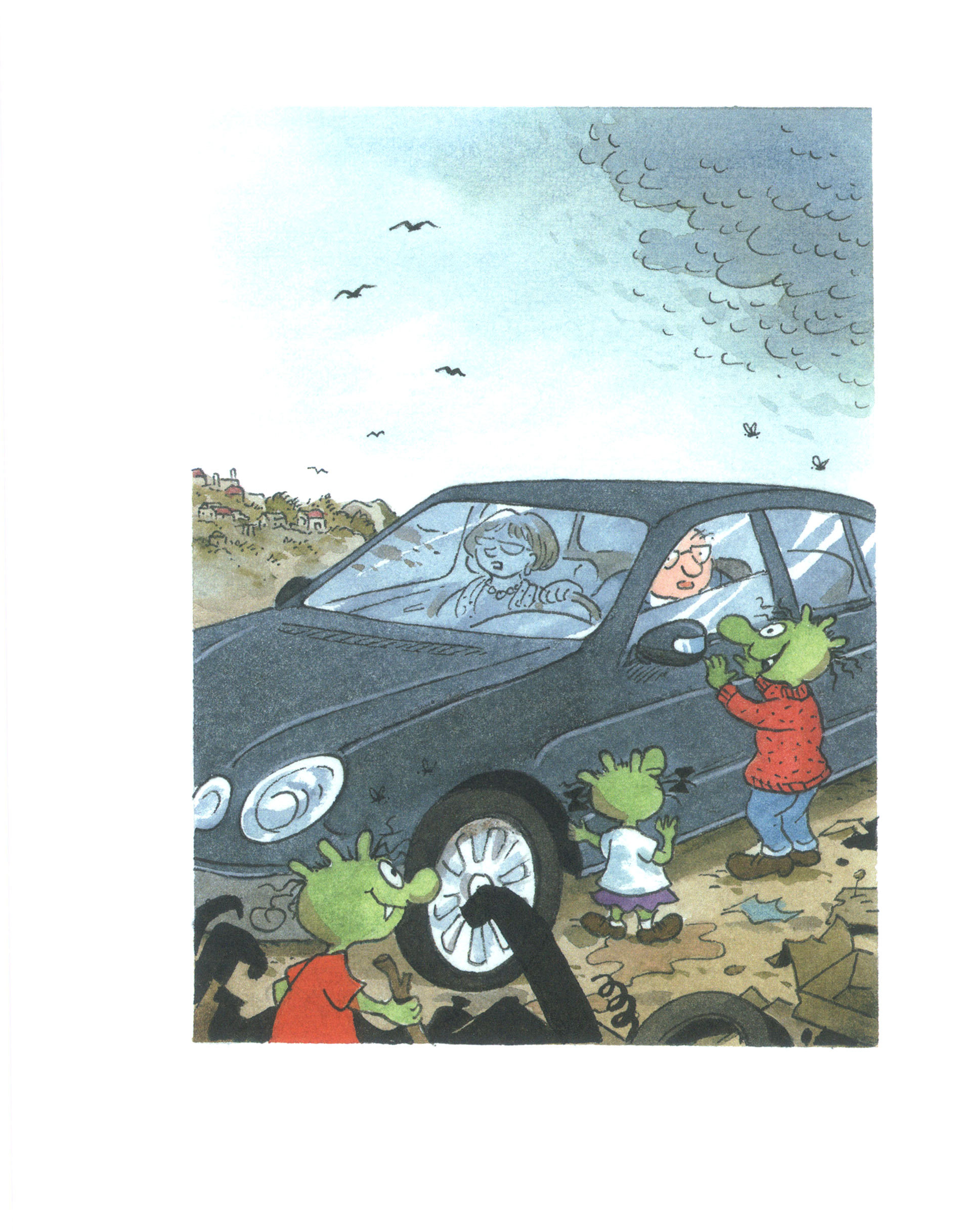 Die Olchis im Bann des Magiers / Die Olchis-Kinderroman Bd.6
