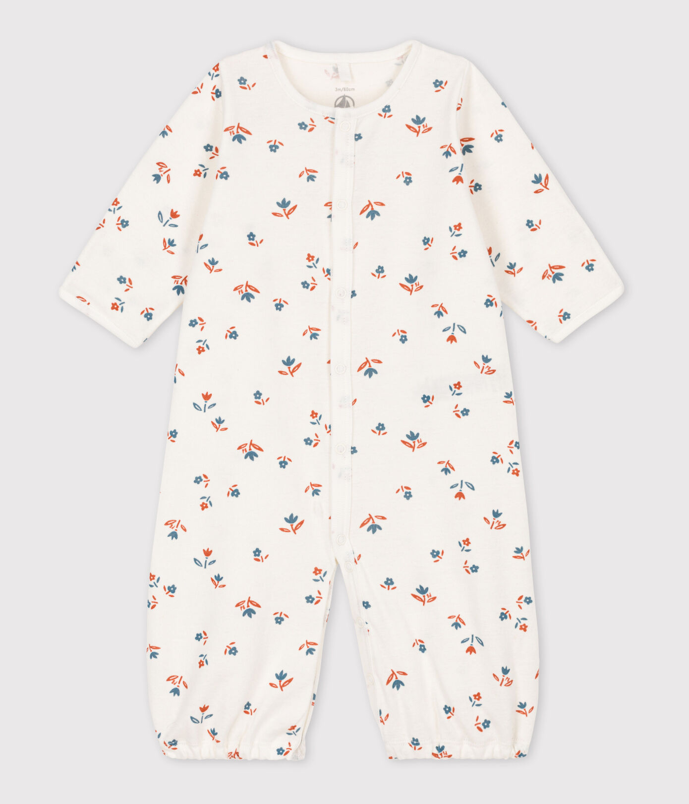 Combisac imprimé bébé en coton
