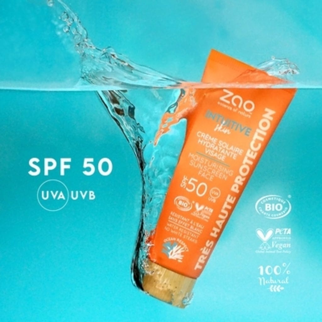 ZAO  Moisturising Sunscreen Face SPF 50, 50 ml
