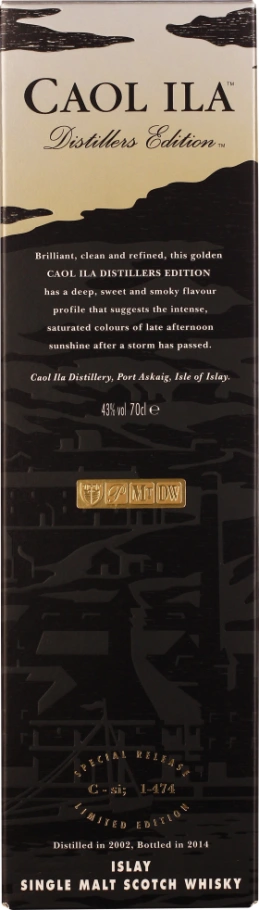 CAOL ILA DISTILLERS EDITION 2002-2014 70CL