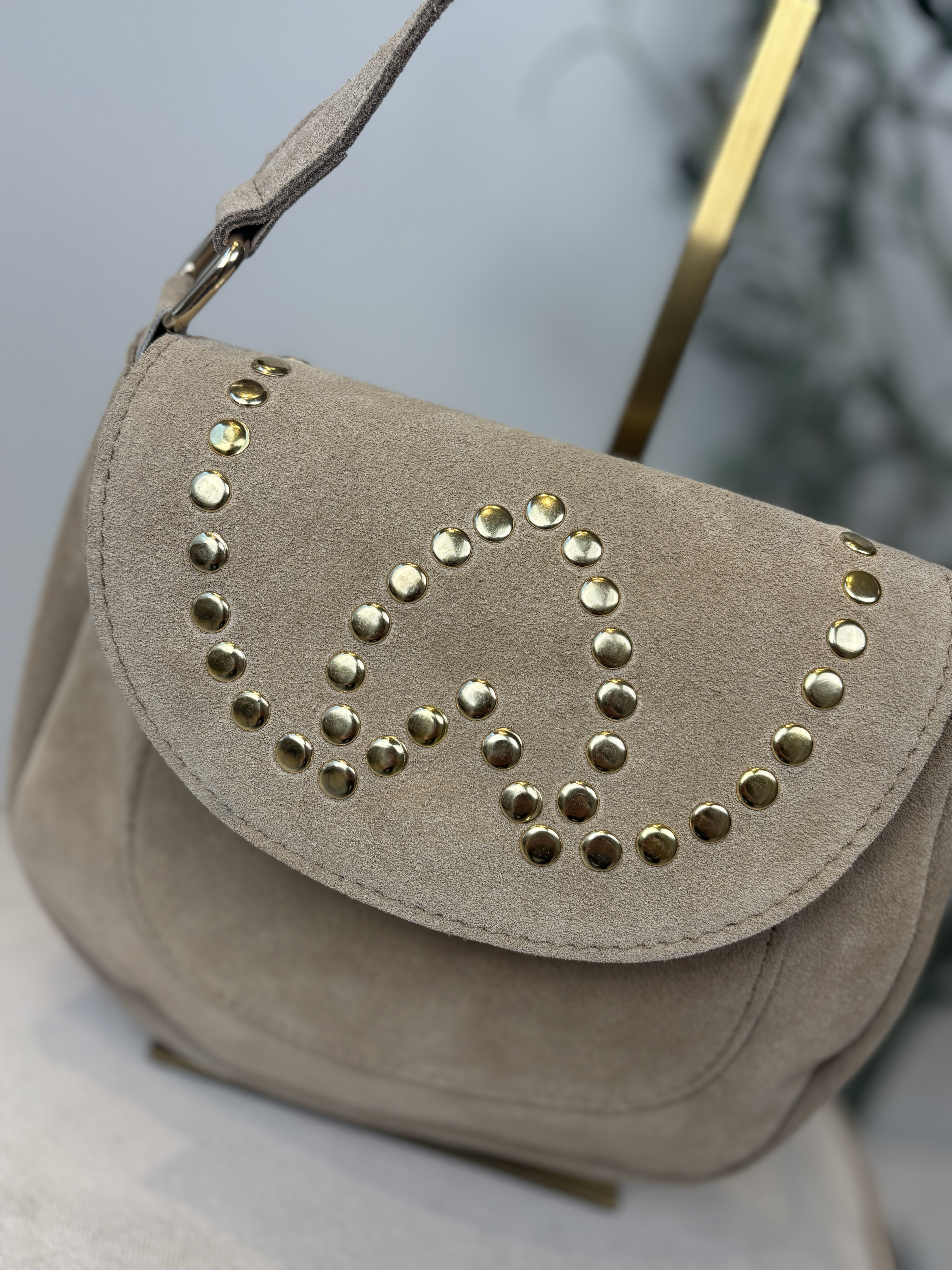 Winona Bag - Suede Zand