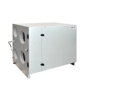 Ventilationsanlæg Nilan Comfort 350L, loftmodel med CTS602 styring og HMI panel. Luftmængde 325 m³/h v/100 Pa og SEL 1000 J/m³.