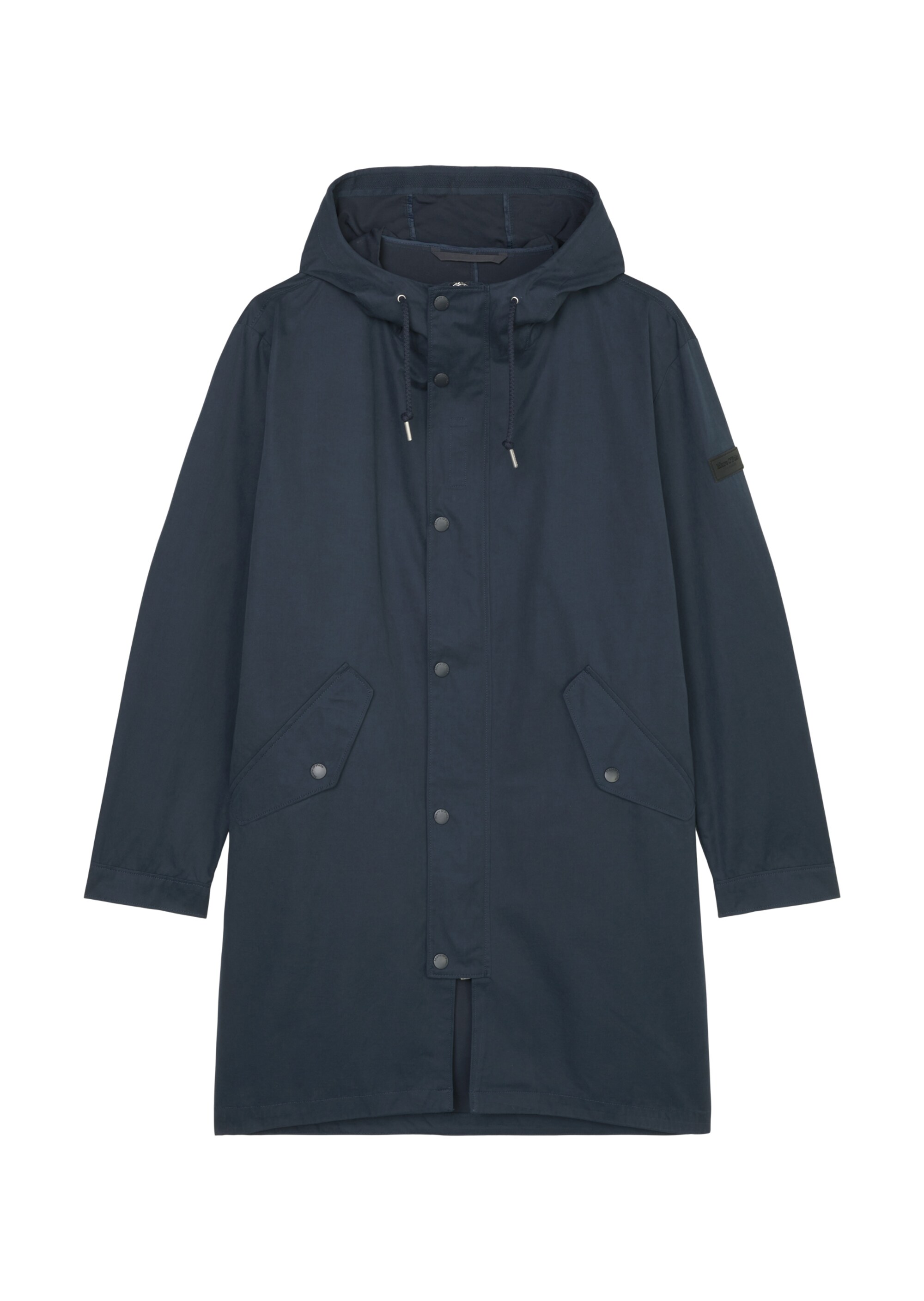 Parka regular aus Technical-Poly-Cotton