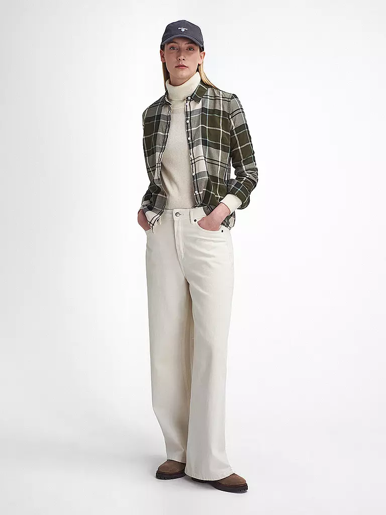 BARBOUR Bluse BREDON olive