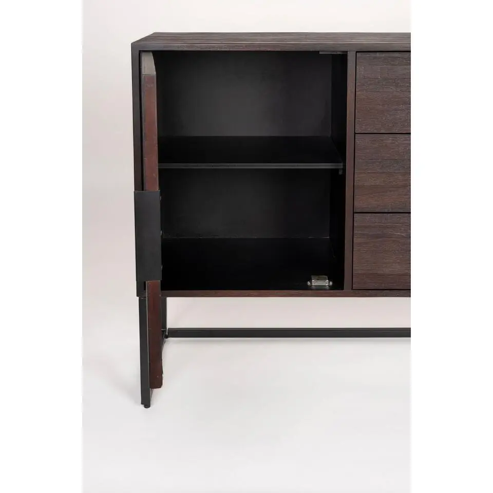 Housecraft Webster Dressoir/ Kast Hoog Teakhout Bruin