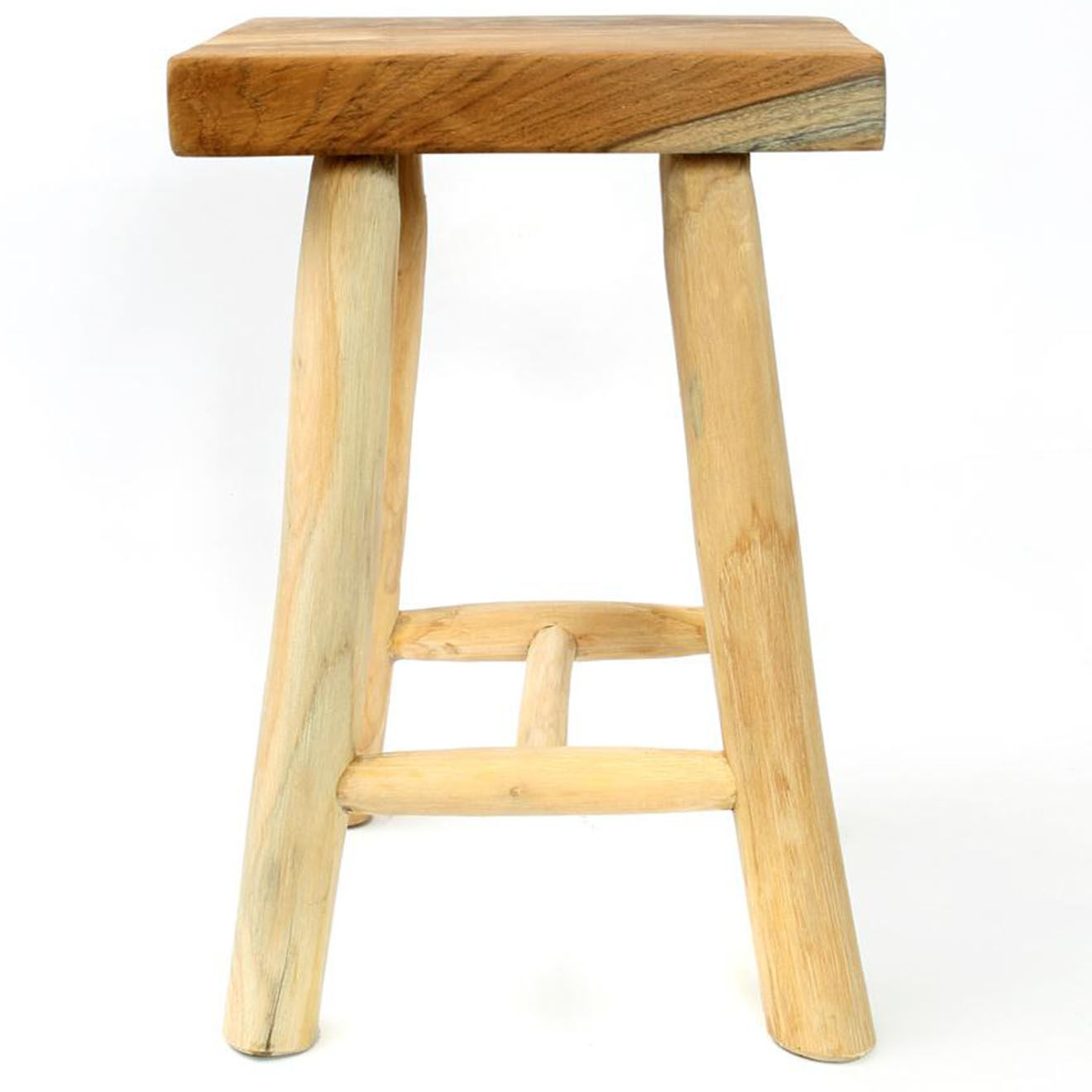 Bazar Bizar Tabouret Kudus beige - 25x30x45 cm