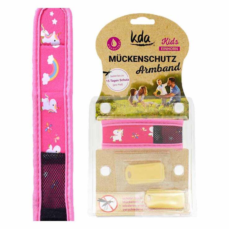 Mückenschutz Armband Kinder Einhorn, 1 St