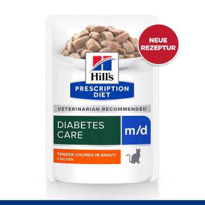 Hill's VET Katze Prescription Diet m/d mit Huhn 12x85g