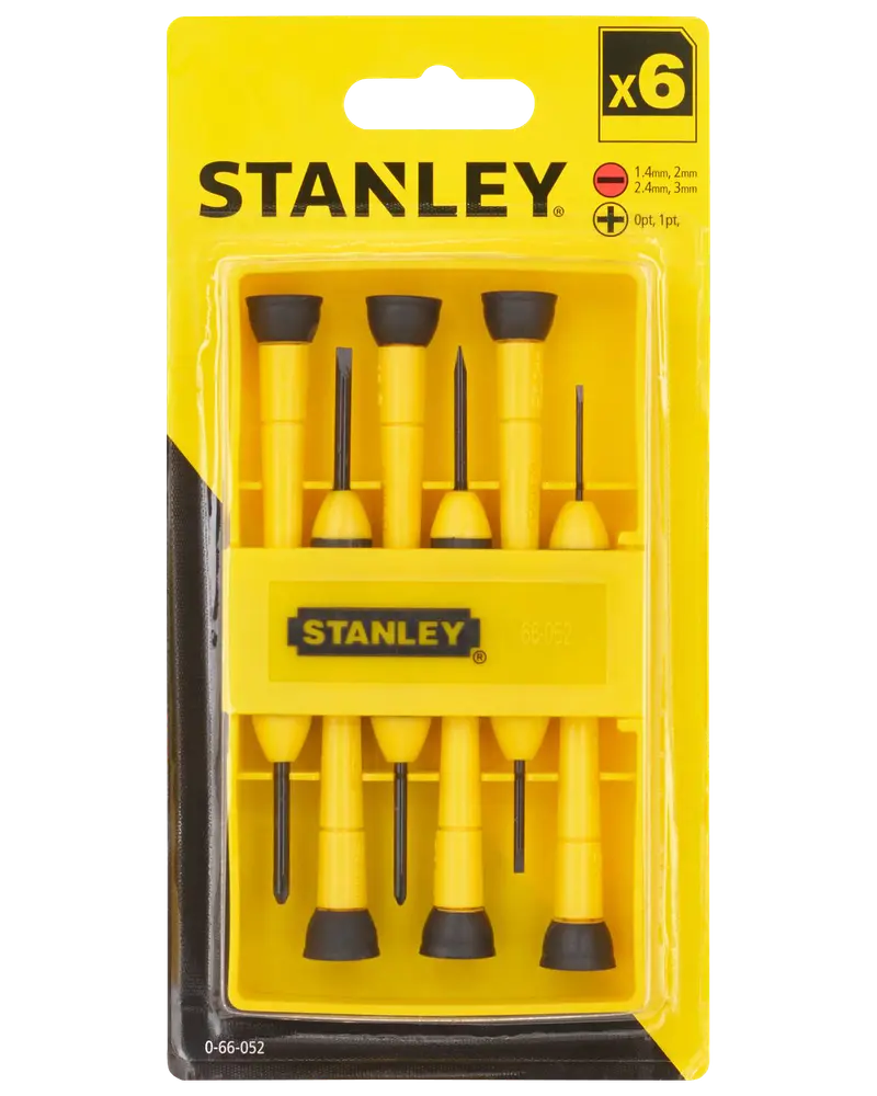 Stanley Skruetrækker 6 dele