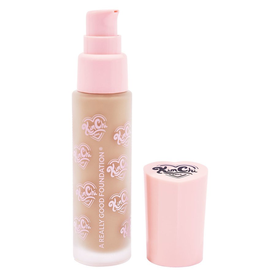 KimChi Chic A Really Good Foundation 107L Light Skin With Cool Peach Undertones 30ml