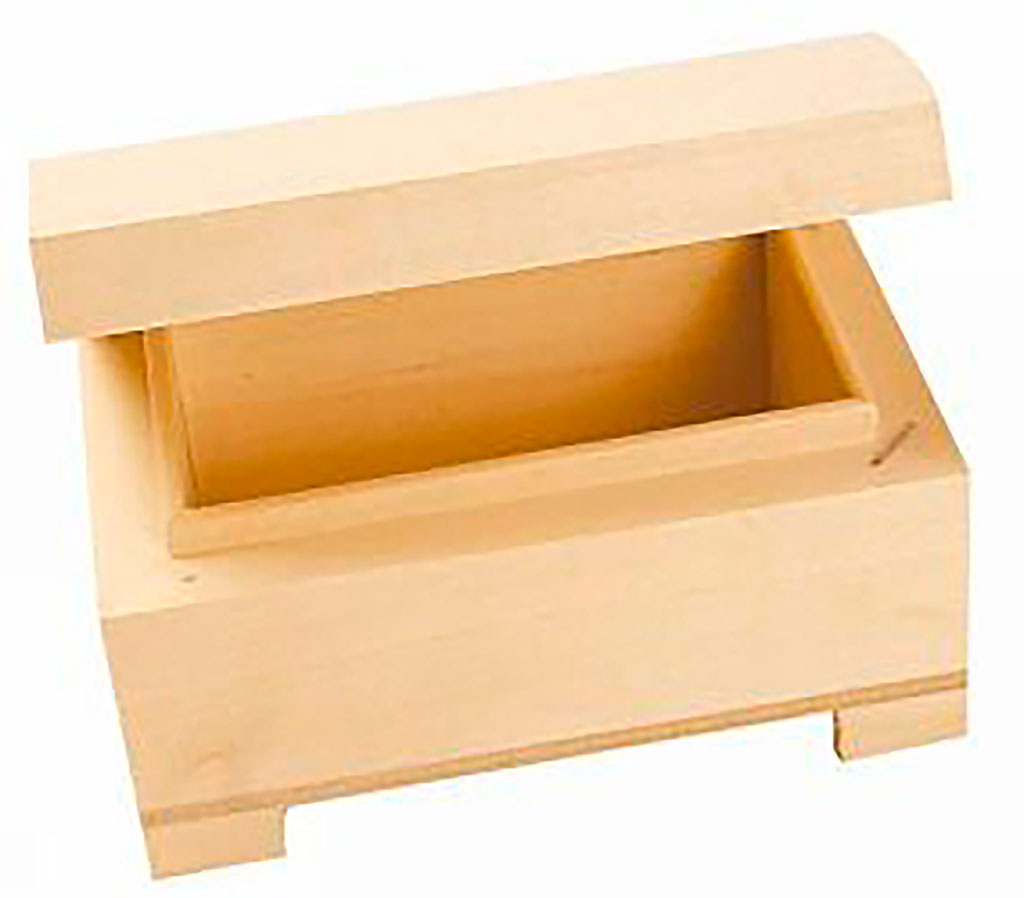 Coffret corsaire bois 13.5x9.7.5cm