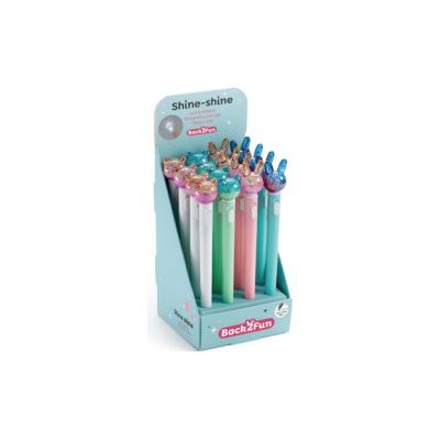 Miquelrius Back2Fun - Stylo à bille - lapin, chat - bleu (pack de 16)