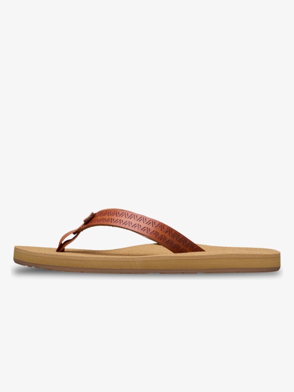 Porto Motif Sandales Beige Femme