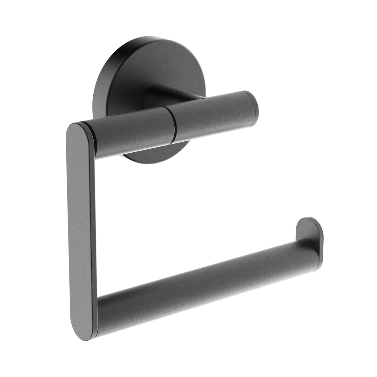 Mueller Hilton toiletrolhouder zonder klep verouderd ijzer - gunmetal