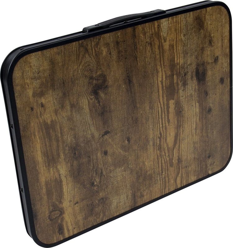 Bo-camp - Industrial Collection - Tafel - Bruin - Aluminium - Compact