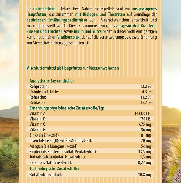 Dehner Best Nature Meerschweinchenfutter