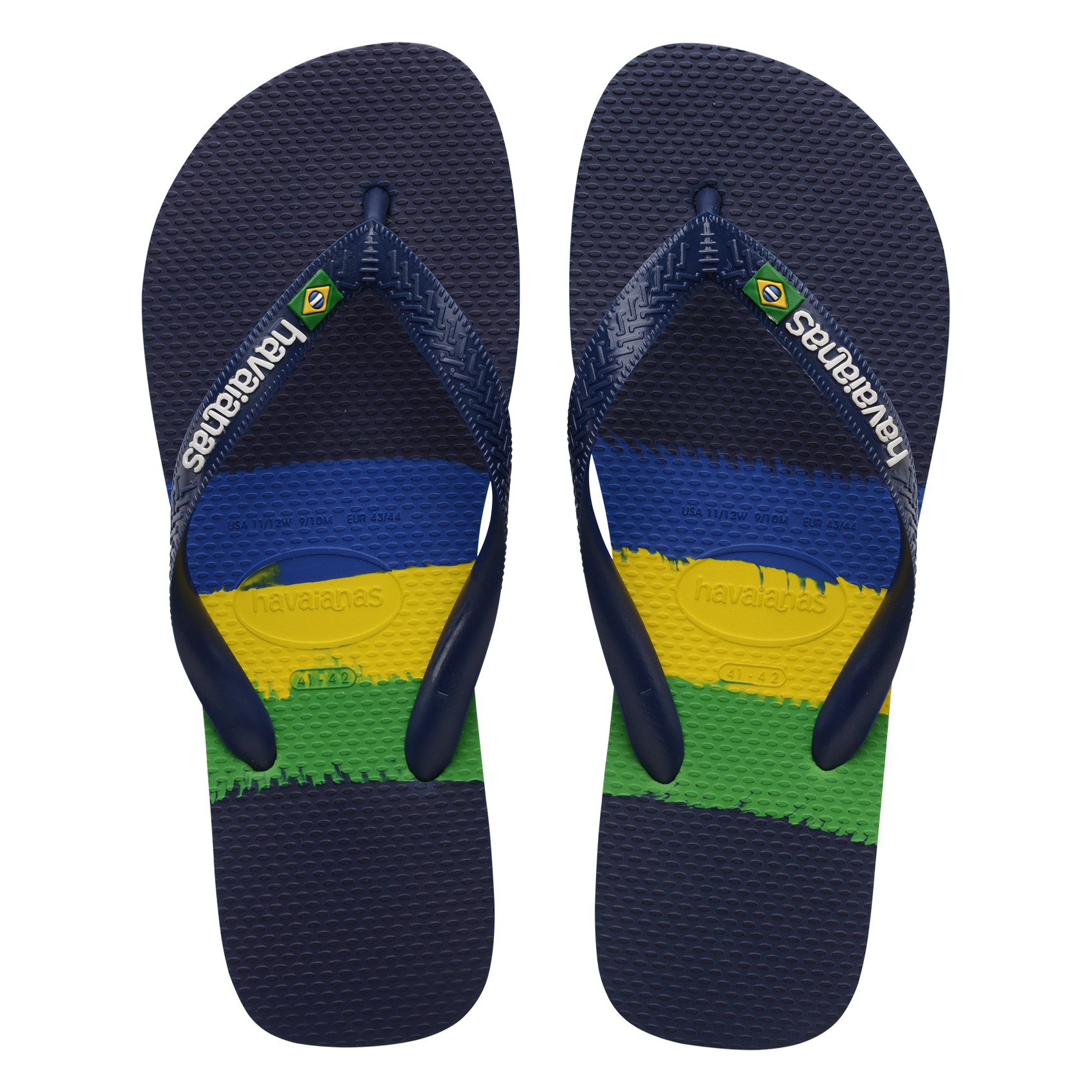 BRASIL TECH - Havaianas - Tong| Bleu
