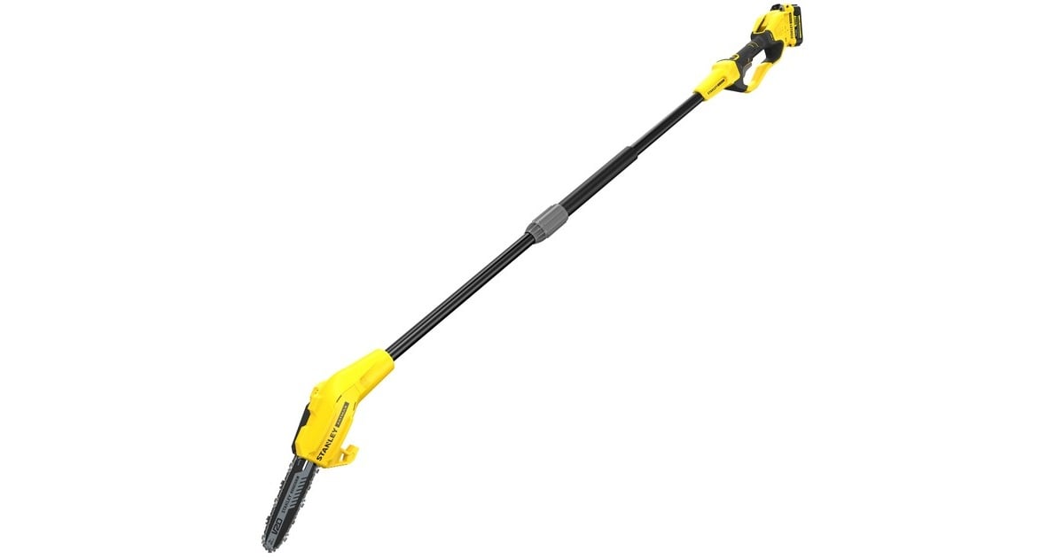 StanleyFATMAX V20 18V 4.0Ah Kettingzaag op steel  (Geel/zwart, Accu en lader inbegrepen)