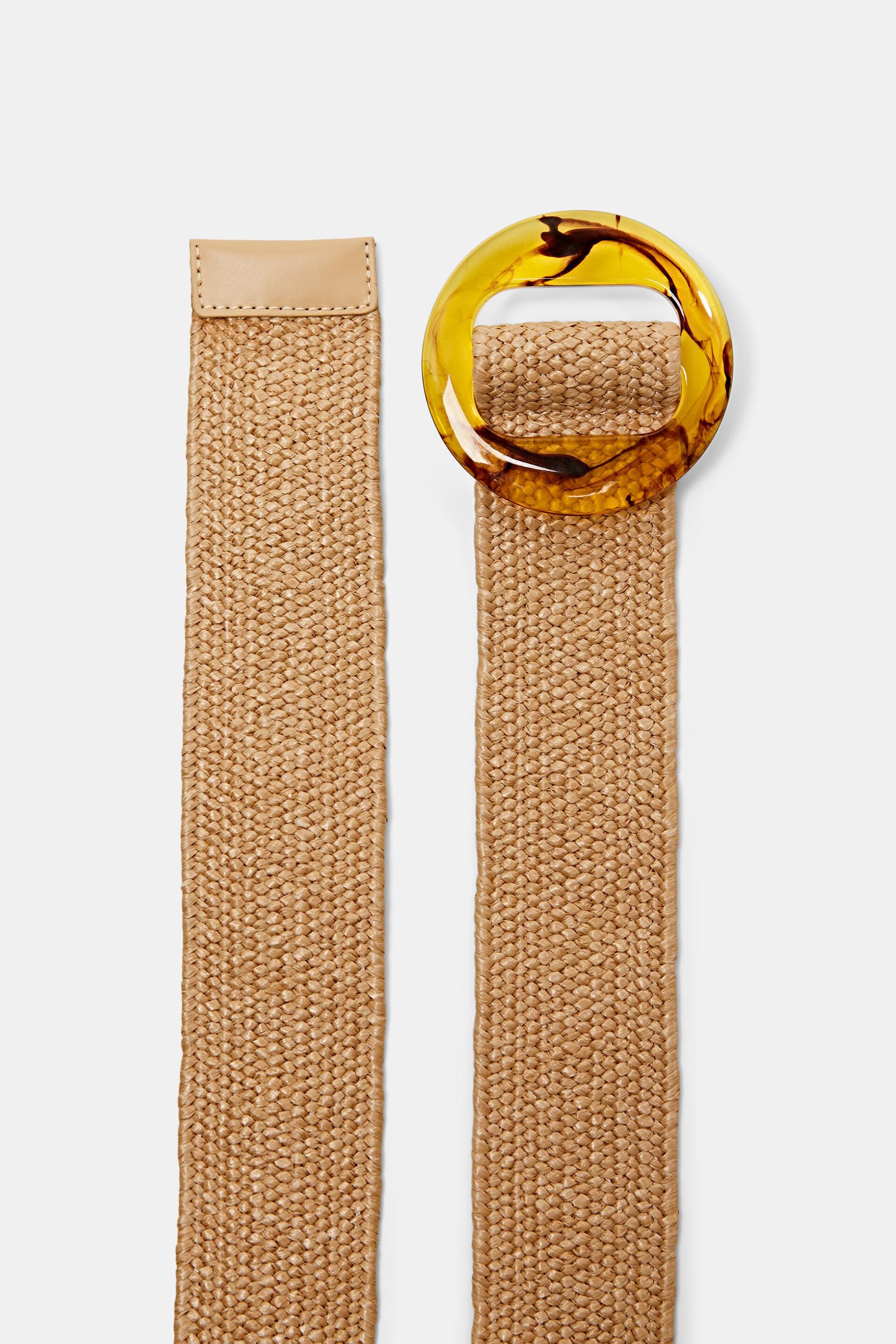 Ceinture taille haute tissée