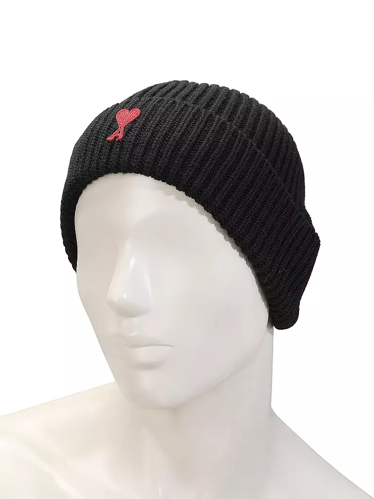 AMI PARIS Mütze - Haube ADC BEANIE schwarz