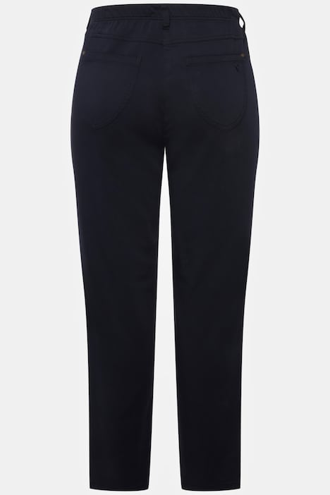 Hose Sophie, Stickerei, schmale 5-Pocket-Form