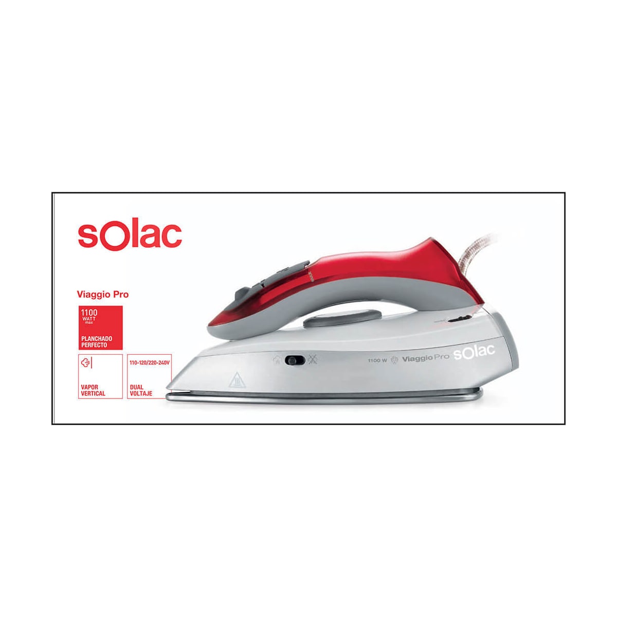SOLAC Viaggio Pro Strykejern Reisemodell
