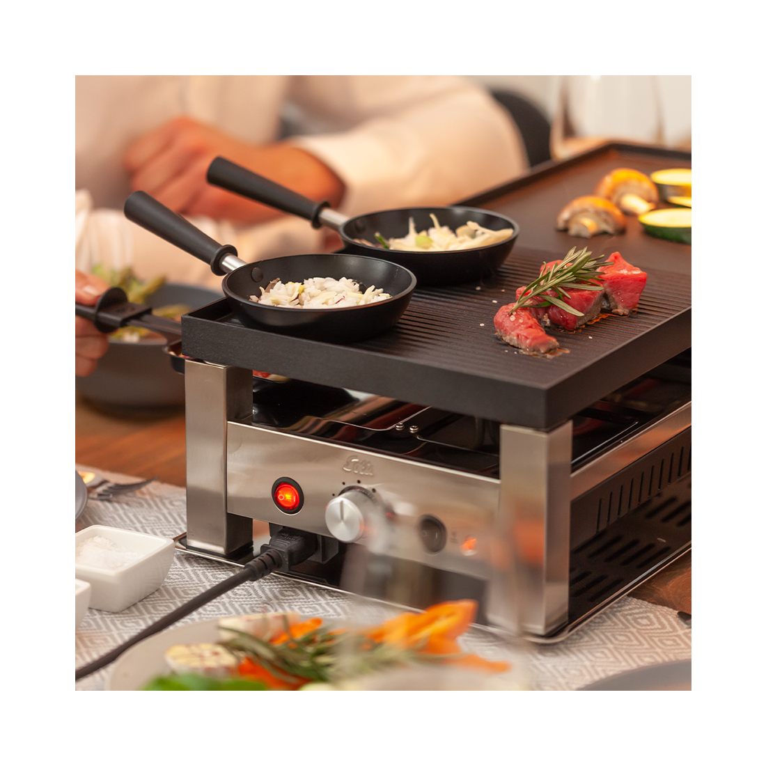 Solis Tischgrill 5in1 für 8 Personen