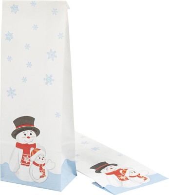 Godtepose - Julemotiv - H 28 CM - Str. 6X10 CM - 60 G - 100 Stk