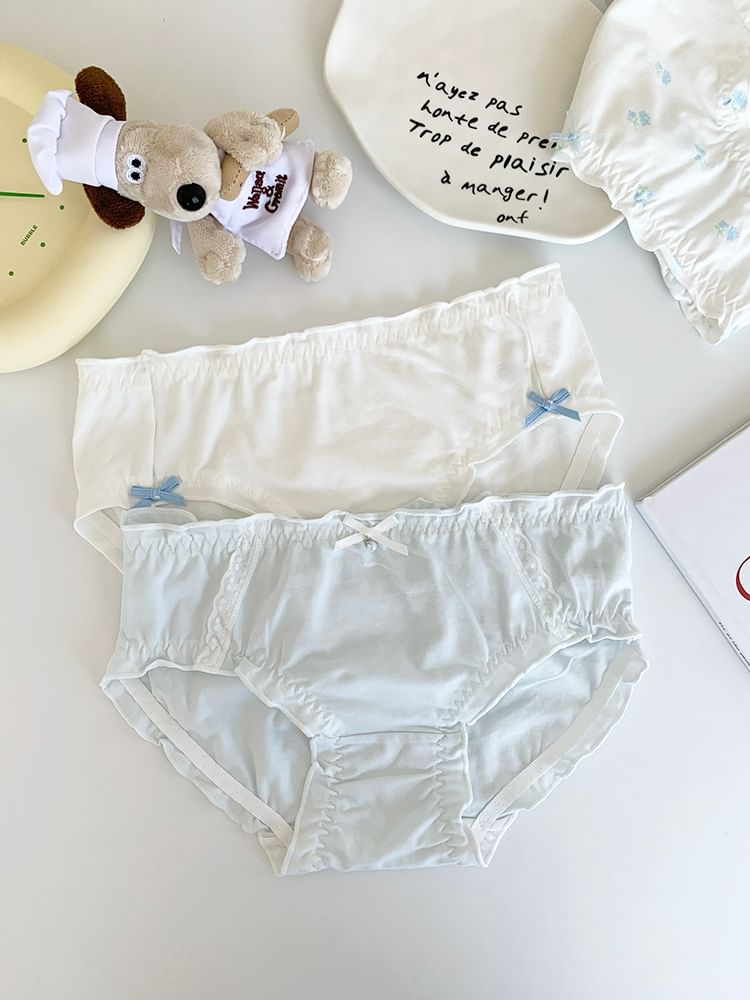 Nikiki - Lint Accent Panty / Set