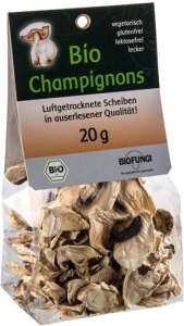 Biofungi Champignons getrocknet, 20 g