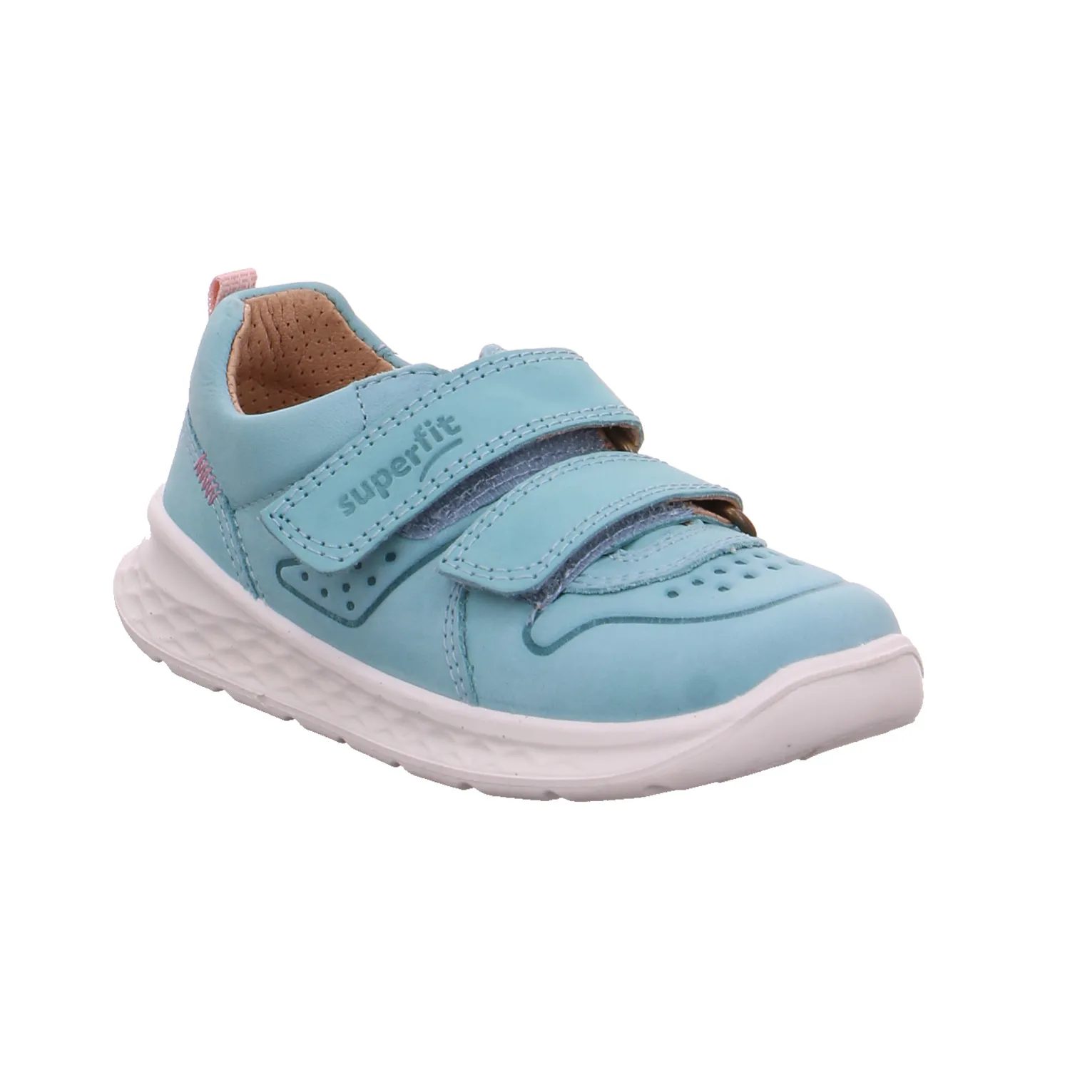 SUPERFIT Lauflernschuh Türkis Leder  Bootine