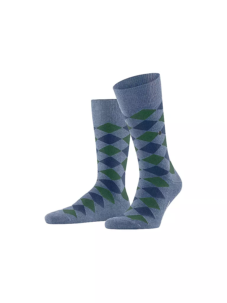 BURLINGTON Herren Socken DANNY 40-46 light jeans hellblau