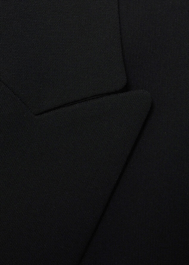 MANGO BLAZER. -- IGUANA Black