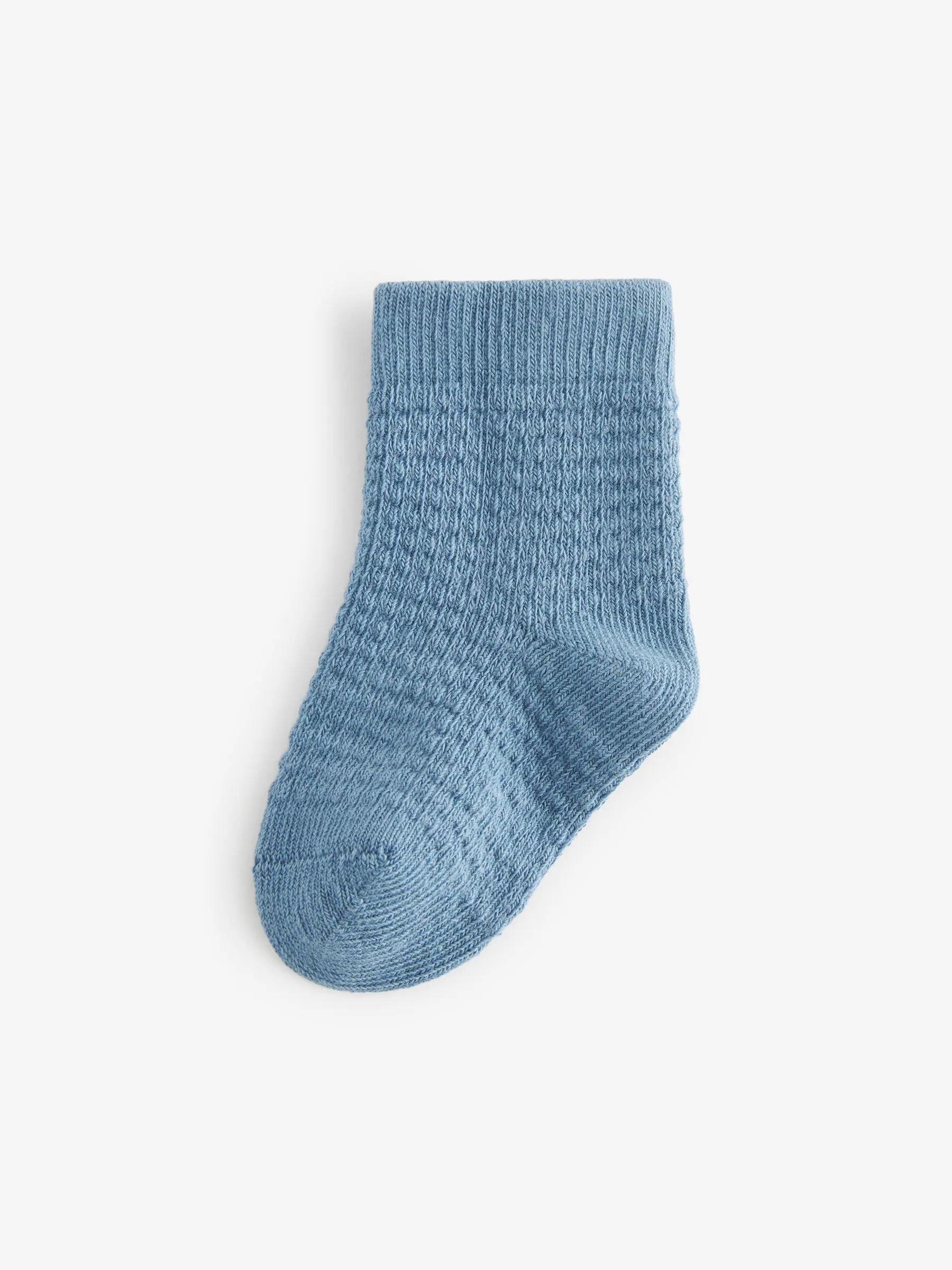Blauw/grijs - Verpakking van 7 paar babysokken (0 mnd-2 jr)