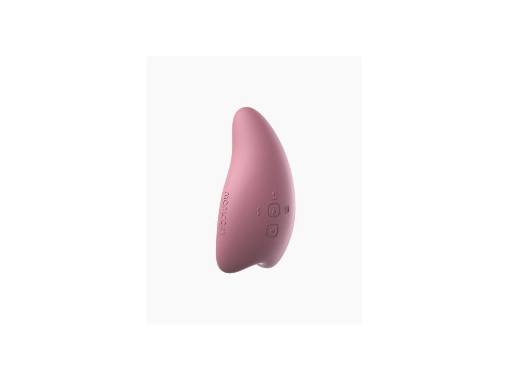 MASSAJADOR DE LACTAÇÃO MOMCOZY AQUECEDOR 2 EM 1 ROSA