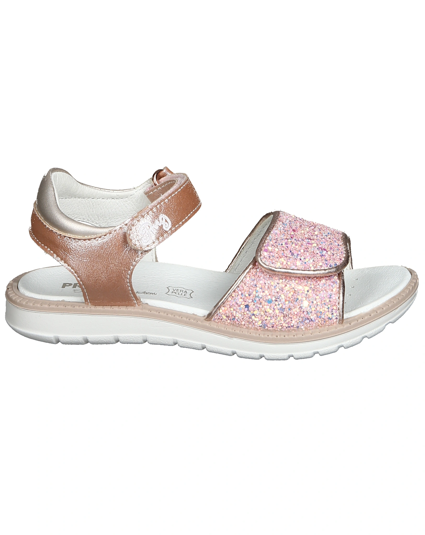Klett-Sandalen GLITTER in rosa