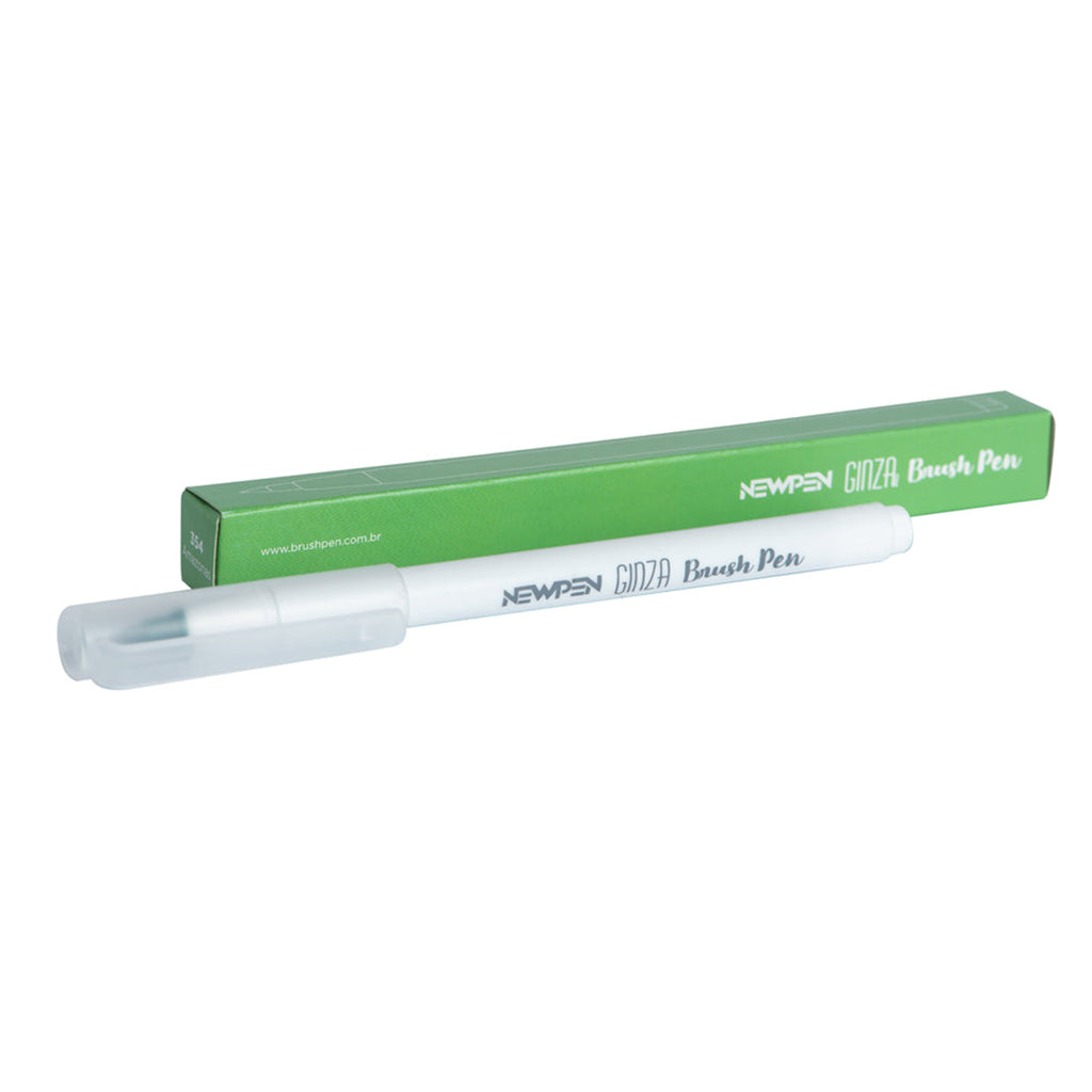 Marcador Ginza Pro Brush Pen Verde Escuro Newpen